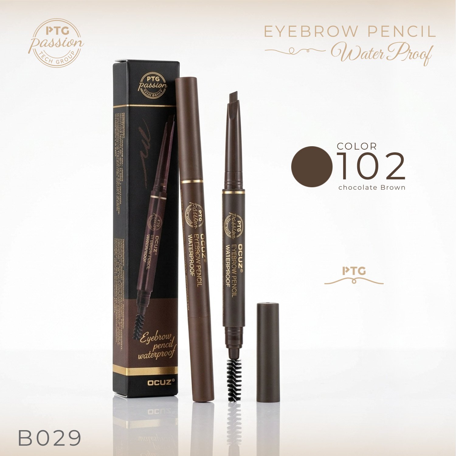 OCUZ Waterproof Eyebrow Pencil